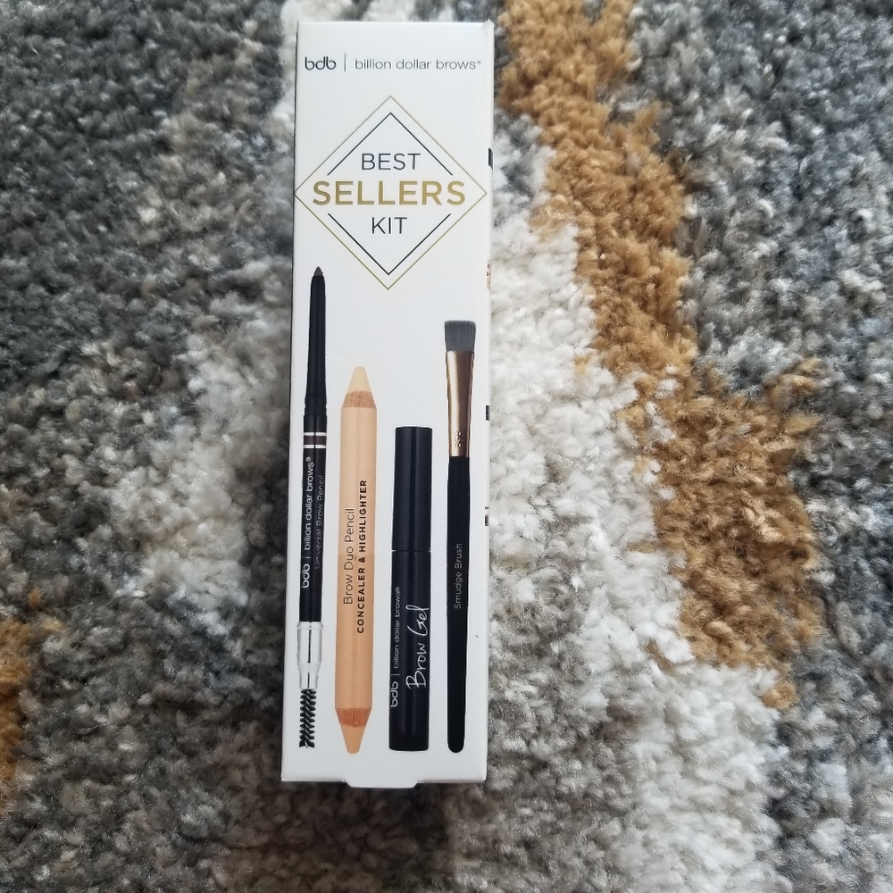 BDB Billion Dollar Brow Best Sellers Kit Brand New EyeBrows Universal Brow Color
